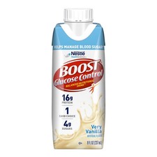 Nestle Boost Glucose Control Ready to Drink Nutritional Very Vanilla 8 oz 24 Ct picture