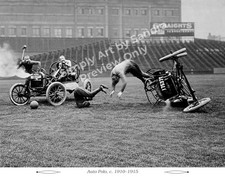 Auto Polo 1910-1915 Vintage Car Sports Photo Restored with certificate picture