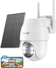 ieGeek 2K Solar Security Camera Wireless Outdoor Color Night Vision, PIR Motion picture