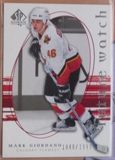 Mark Giordano 2005-06 SP Authentic Future Watch Rookie RC Calgary Flames picture