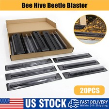 20X Black Bee Hive Beetle Blaster BeeHive Beetle Trap Beekeeping Tool Reusable picture