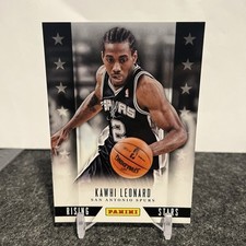 2013-14 Panini NBA Hoops Rising Stars #3 Kawhi Leonard San Antonio Spurs Insert picture