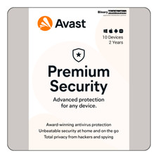 Avast Premium Security 2026 - 10 Devices - 2 Years - Antivirus [Download] picture