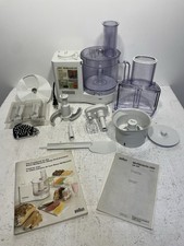 VTG Braun Multipractic Deluxe Food Processor 4262 Germany w/ Accessories Tested picture