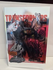 TRANSFORMERS #31  FREE TOPLOADER   REDCODE FANEXPO PHILLY FOIL LTD 500 NM picture