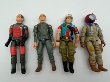 Vintage 1982 1987 Hasbro GI Joe Lot Grunt,  Flash, Law & Order, Gyro Viper picture