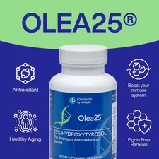 Longevity by Nature Olea25 Olive Leaf Extract Capsules 90 Count picture