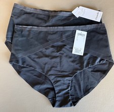 NWT Chantelle High Waist Brief Panty Mesh Ribbed Smoothing Waist Control C29080 picture