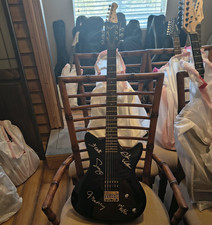 Pearl Jam Signed Black Electric Guitar Multiple Signatures May 18, 2023 picture