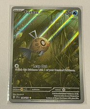Pokémon Feebas 198/191 Illustration Rare Full Art Holo Surging Sparks English picture