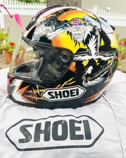 Vintage 2001 Shoei RF-900 Noboru “Nobby” Ueda Full Face Helmet/Clear Visor/Small picture