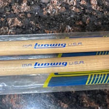 Buddy Rich Model Vintage Ludwig 15A USA Wooden Drum Sticks Pair  Rare picture