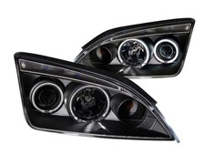 Anzo USA 121198 Ford Focus Black Clear Projector With Halos Headlight Assembl... picture