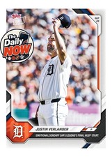 Justin Verlander Send off In Final MLB Start 2026 Topps NOW MLB Card 726 PRESALE picture