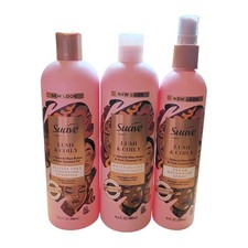 Suave Lush & Coily 3 Pk Cream Detangler Spray, Shampoo, & Conditioner picture