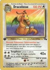 Pokémon TCG - Dracolosse (Dragonite) - 19/62 - French 1st Ed Fossil [Light Play] picture