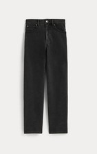 Everlane The Way High Straight Jean Black Size 28R NWT picture