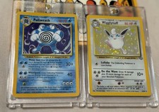 Wizards of the Coast Pokémon TCG Holo Poliwrath 13/102 Wigglytuff 16/64 picture