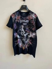 Balmain Galaxy Logo Tee in Black / Multi BNWT Medium picture