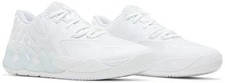 PUMA MB 1 LOW BASKETBALL SHOES NEW MEN'S SIZE 13 WHITE/SILVER LAMELO BALL picture