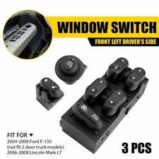 3x Master Power Window Mirror Door lock Switch For 2004-2008 Ford F-150 SW6666 picture