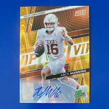 Panini 2026 The National Arch Manning Prizm Auto RP-AM🔥#/10🔥Texas Longhorns  picture