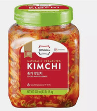 Jongga Sliced Cabbage Kimchi 52.9oz =3.3lb The Leading Producer of Kimchi $24 picture