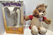 Teddy Ruxpin (Worlds Of Wonder) Vintage 1985 NIOB NEW OLD STOCK ORIGINAL BOX picture