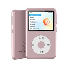 Innioasis Y2 Pink Portable Mini HiFi Bluetooth MP3 Player, 72GB Expandable 2TB picture