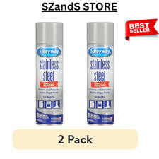 2-Pack Sprayway Stainless Steel Cleaner and Polish 15 ounce picture