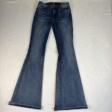 HUDSON Women's Size 27 Dark Wash Bootcut Flare Jeans Stretch Made USA picture