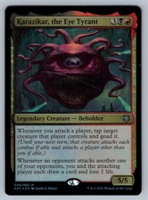 Karazikar the Eye Tyrant #49 Foil Commander Adventures in the Forgotten Realms picture