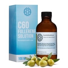 PureC60OliveOil C60 Organic Olive Oil 100ml - 99.95% Ultra Pure VOD C60 80mg picture