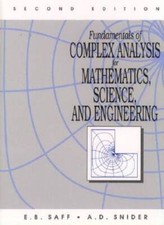Fundamentals of Complex Analysis for Mathematics, Science And Engineering - GOOD picture
