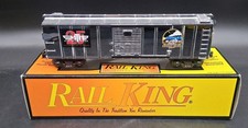 MTH RailKing 30-74219 25th Anniversary Box Car O Gauge LNIB picture