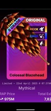 Colossal Blazehead Deathball Roblox picture