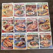 Taste of Home Quick Cooking Magazine Lot of 12 Vintage 1999 2000 Recipes Cooking picture