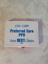 VINTAGE GM General Motors - UAW First Aid Kit picture