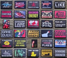 BLEMISHED Morale Patch Hook and Loop Army Custom Tactical Funny 2A BLEM Patches picture