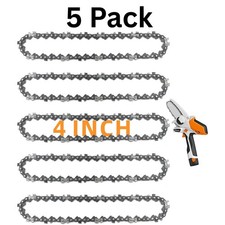 5 Pieces 4 Inch Mini Chainsaw Chain for Stihl GTA 26, 4 Replacement...  picture
