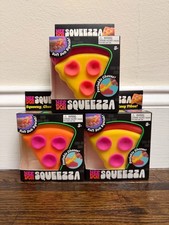 Needoh Squeeza Pizza Slice Nee Doh Pizza Pie Squishy AUTHENTIC New (PICK COLOR) picture