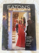 Vintage 1974 Eaton’s Christmas Catalogue Fashion Electronics Furniture Toys picture