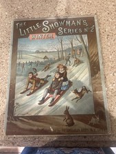 1884 The Little Showman's Series No. 2-Winter | McLoughlin Bros NY | Rare picture