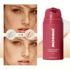Smooche Korean Color Changing Foundation for All Skin Types Flawless Coverage-US picture