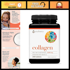 Advanced Collagen Supplement 6000mg - 290 Tablets for Healthy Skin & Joints picture