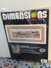Vintage 1994 MACINTOSH MILL Counted Cross Stitch Kit 3774 Dimensions Wysocki NEW picture