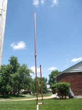 2meter/70cm J pole Dual Band Collapsible Copper J-Pole Antenna  picture