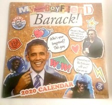 2020 President Barack Obama Wall Calendar My Imaginary Boyfriend picture