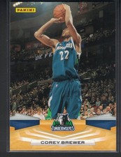 2009-10 Panini - Corey Brewer #212 Minnesota Timberwolves picture
