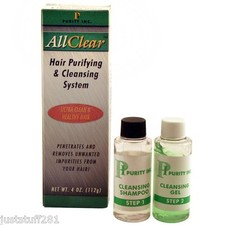 All Clear Ultra Clean Hair Detox Shampoo and Conditioner *Packed Ready To Ship* picture